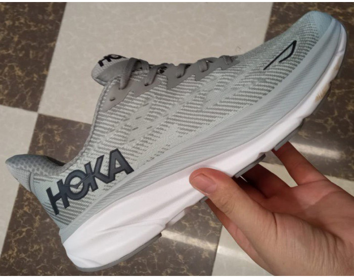 Hoka Bondi 8 Castlerock Grey