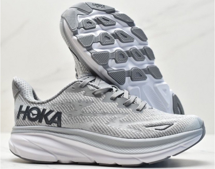 Hoka Bondi 8 Castlerock Grey