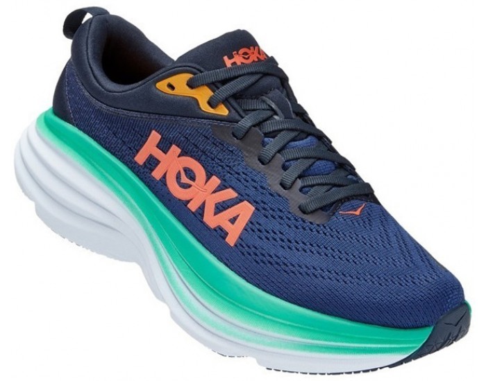 Hoka Bondi 8 Outer Space Bellwether Blue
