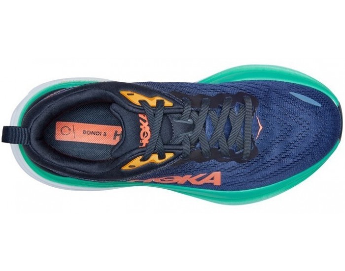 Hoka Bondi 8 Outer Space Bellwether Blue