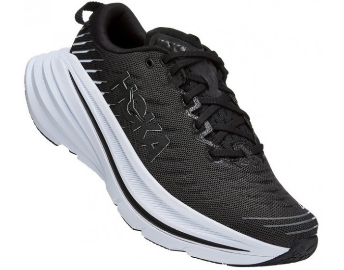 Hoka Bondi X Black White