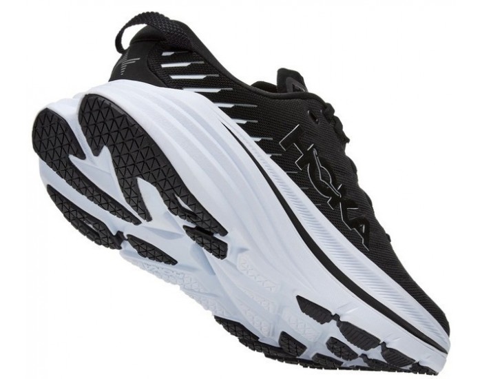 Hoka Bondi X Black White