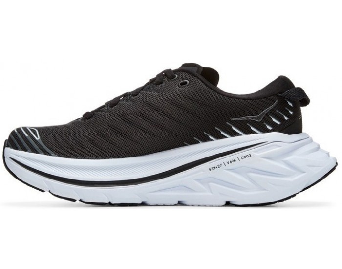 Hoka Bondi X Black White