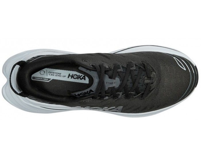 Hoka Bondi X Black White