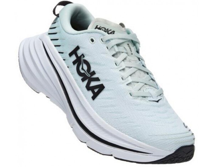 Hoka Bondi X Blue Glass Billowing Sail