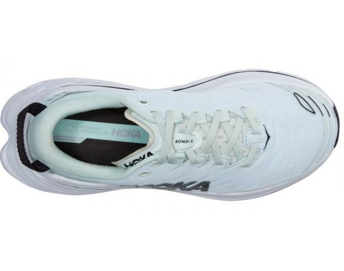 Hoka Bondi X Blue Glass Billowing Sail