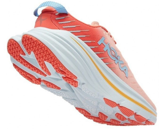 Hoka Bondi X Camellia Peach Parfait