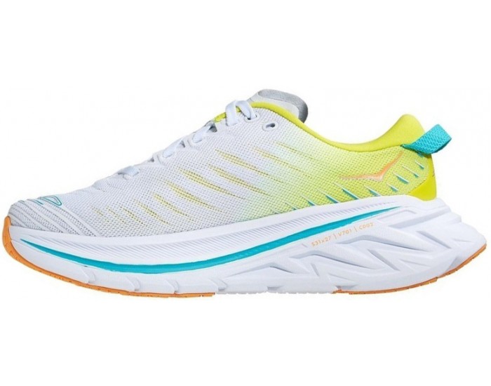 Hoka Bondi X White Evening Primrose