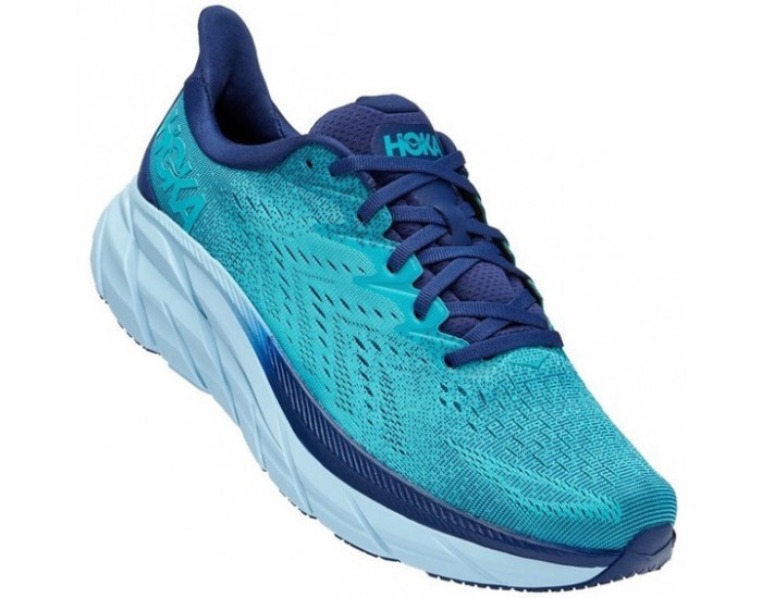 Hoka Clifton 8 Bellwether Blue Scuba Blue