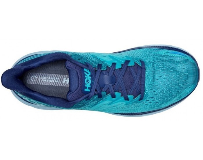 Hoka Clifton 8 Bellwether Blue Scuba Blue