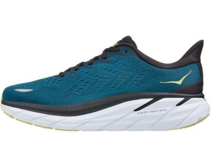 Hoka Clifton 8 Blue Coral Butterfly