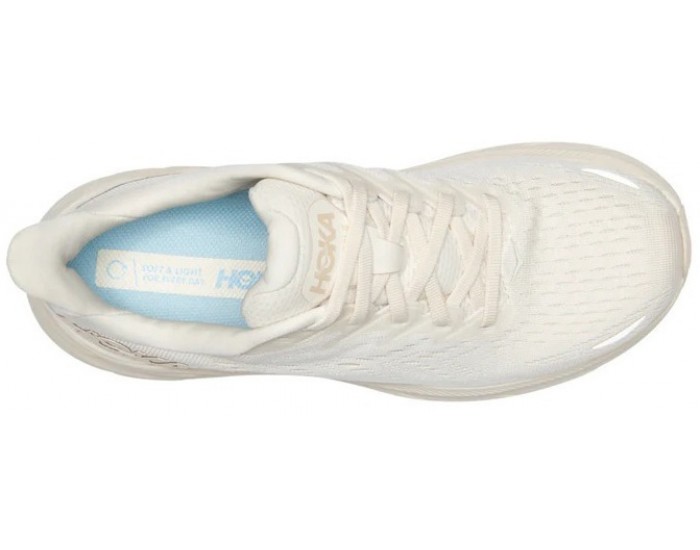 Hoka Clifton 8 Eggnog Shifting Sand