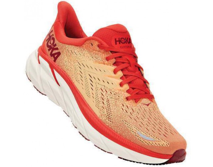 Hoka Clifton 8 Fiesta Blazing Orange