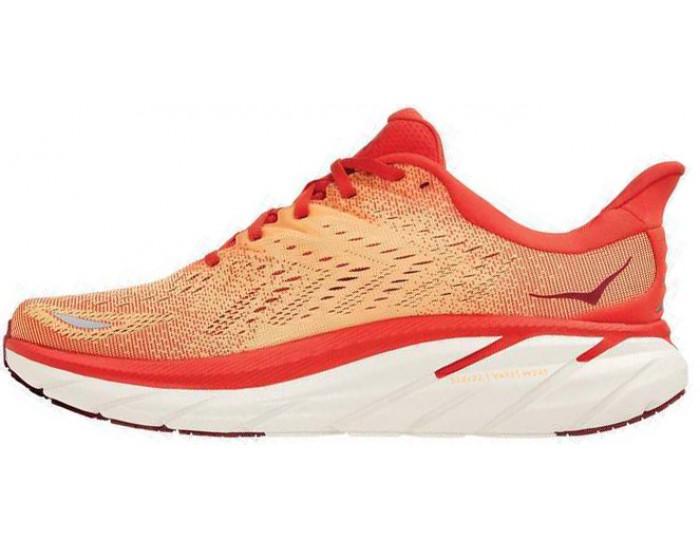 Hoka Clifton 8 Fiesta Blazing Orange