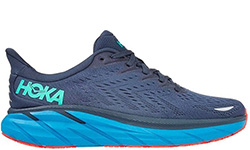 Hoka Clifton 8 Outer Space Vallarta Blue