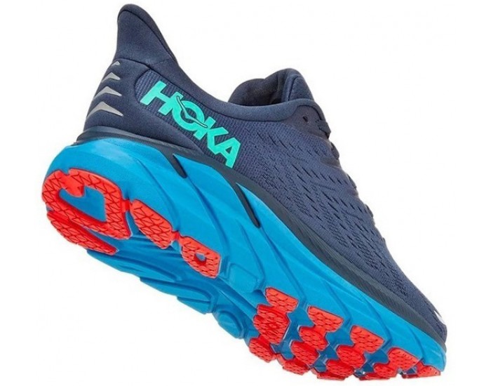 Hoka Clifton 8 Outer Space Vallarta Blue