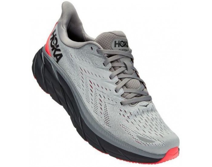 Hoka Clifton 8 Sharkskin Diva Pink