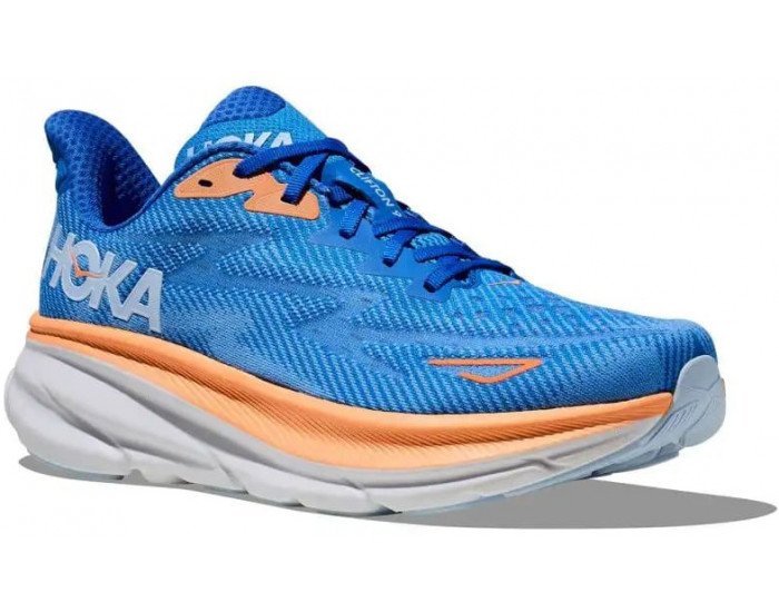 Hoka Clifton 9 Revolution Blue Orange White