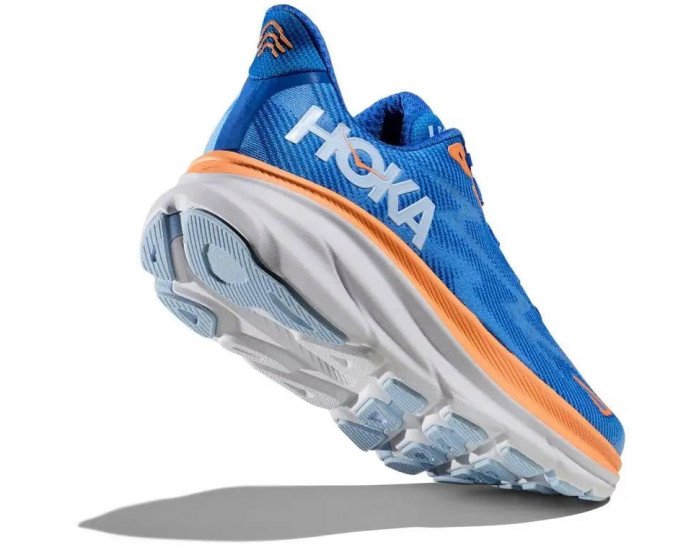 Hoka Clifton 9 Revolution Blue Orange White