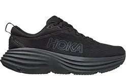 Hoka Bondi 8 Wide All Black