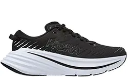 Hoka Bondi X Black White