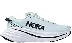 Hoka Bondi X Blue Glass Billowing Sail