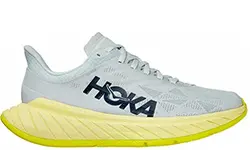 Hoka Carbon X2 Blue Flower Luminary Green