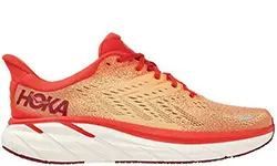 Hoka Clifton 8 Fiesta Blazing Orange