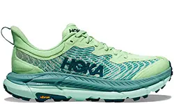 Hoka Mafate Speed 4 Lime Glow Ocean Mist