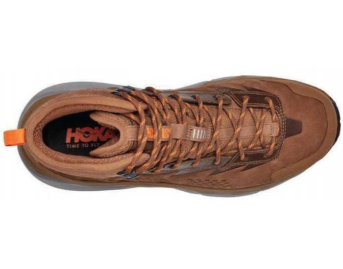 Hoka Kaha GTX Otter Persimmon Orange