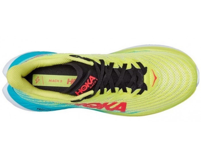 Hoka Mach 5 Evening Primrose Scuba Blue