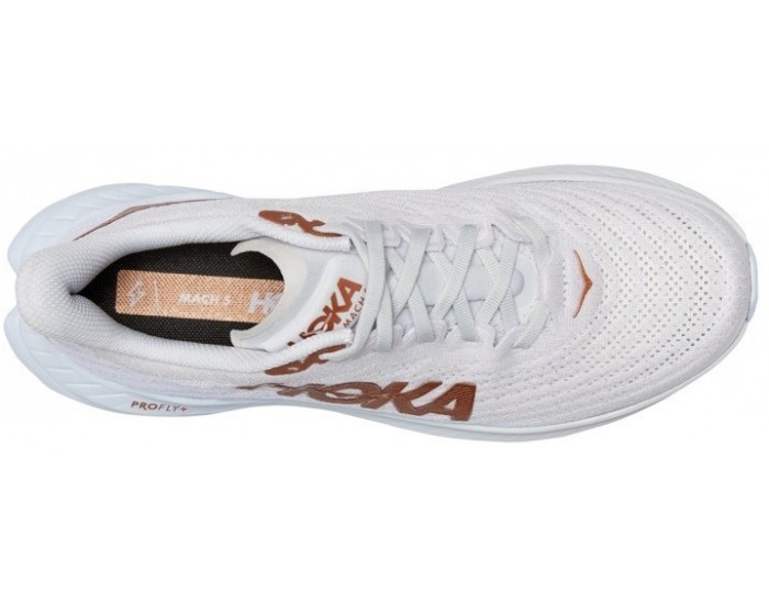 Hoka Mach 5 White Copper
