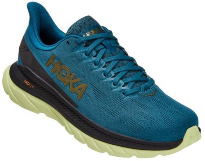 Hoka Mach 4 Blue Coral Black