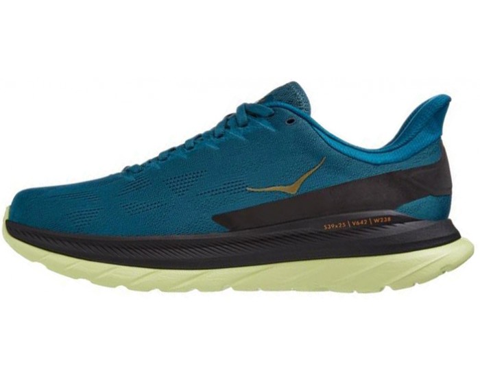 Hoka Mach 4 Blue Coral Black