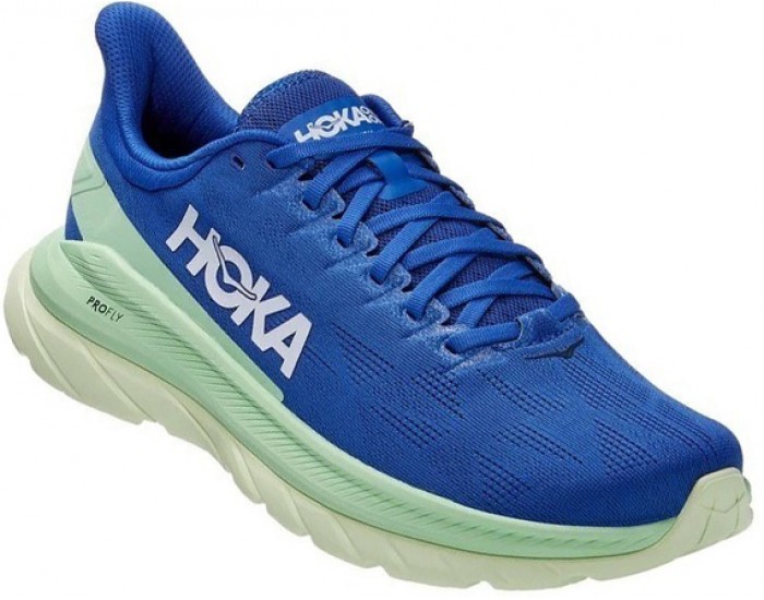 Hoka Mach 4 Dazzling Blue Green Ash