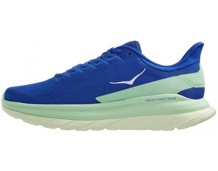 Hoka Mach 4 Dazzling Blue Green Ash