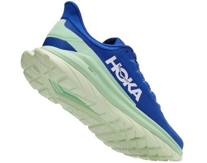Hoka Mach 4 Dazzling Blue Green Ash