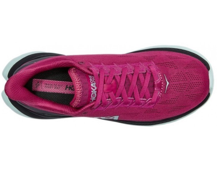 Hoka Mach 4 Festival Fuchsia Black