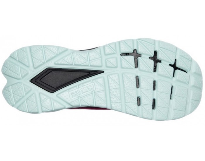 Hoka Mach 4 Festival Fuchsia Black