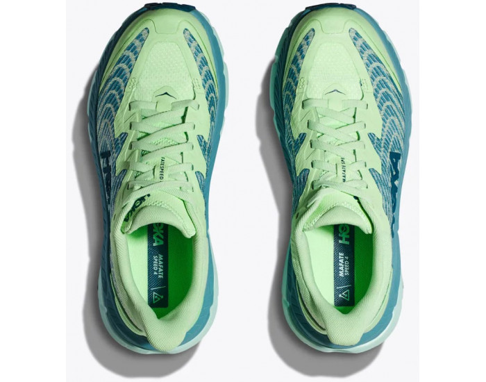 Hoka Mafate Speed 4 Lime Glow Ocean Mist