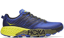 Hoka Speedgoat 4 Wide Black Iris Evening Primrose