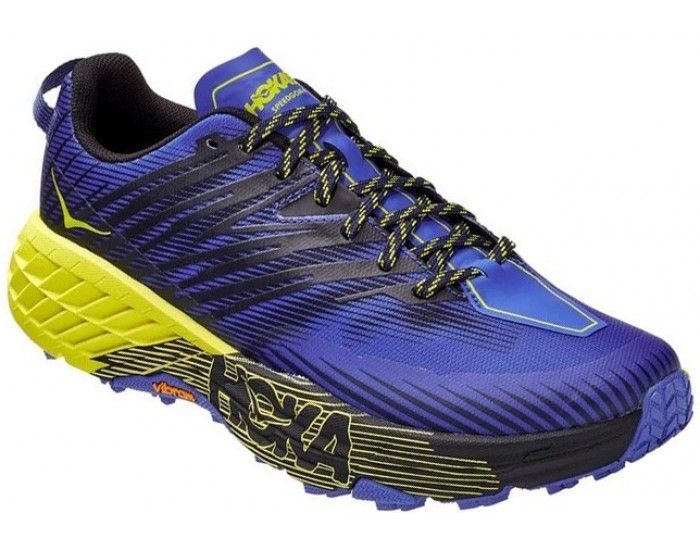 Hoka Speedgoat 4 Wide Black Iris Evening Primrose
