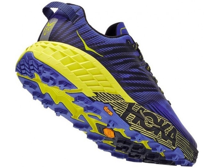 Hoka Speedgoat 4 Wide Black Iris Evening Primrose