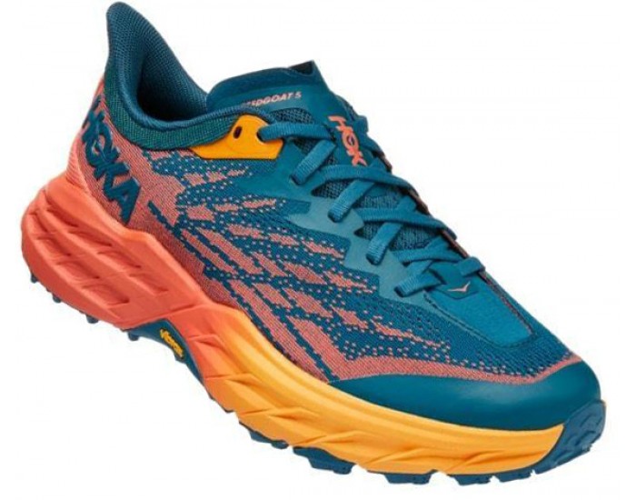 Hoka Speedgoat 5 Blue Coral Camellia