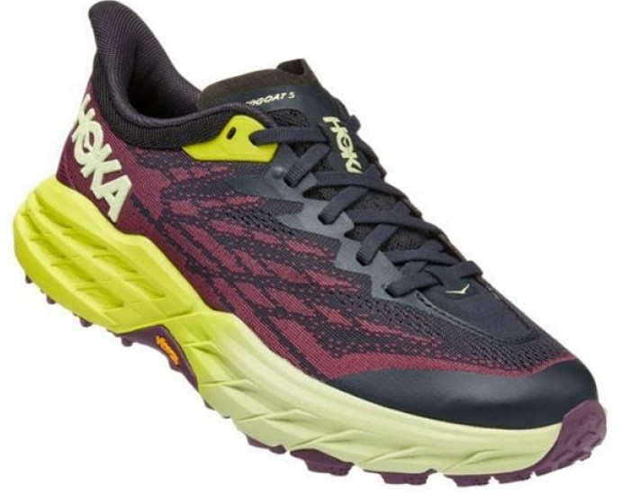 Hoka Speedgoat 5 Blue Graphite Evening Primrose