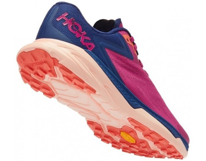 Hoka Zinal Festival Fuchsia Bellwether Blue